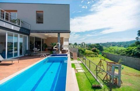Casa à venda em Cotia, Granja Viana, com 4 suítes, com 442 m², Vintage